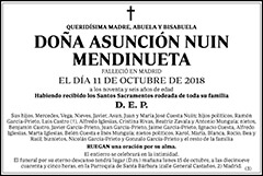 Asunción Nuin Mendinueta